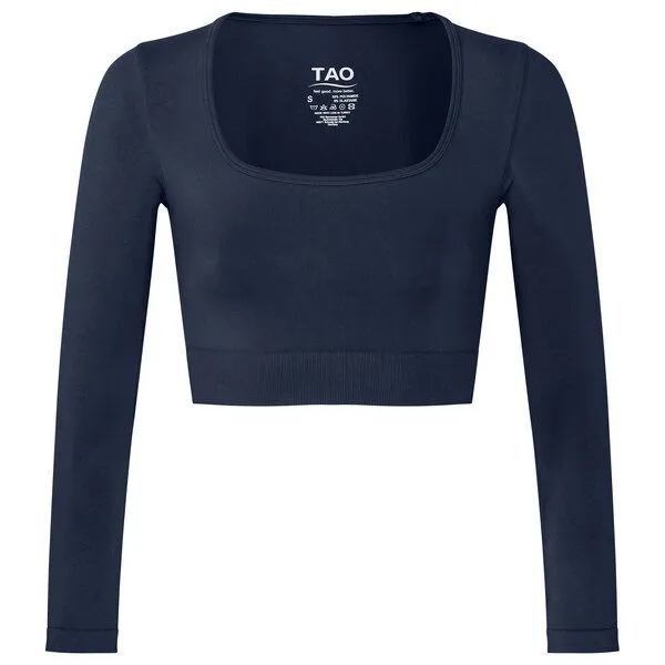 TAO Sportswear TAO Sportswear Active Functional Longsleeve Shirt, Black iris, – Produktbild 3 von 3