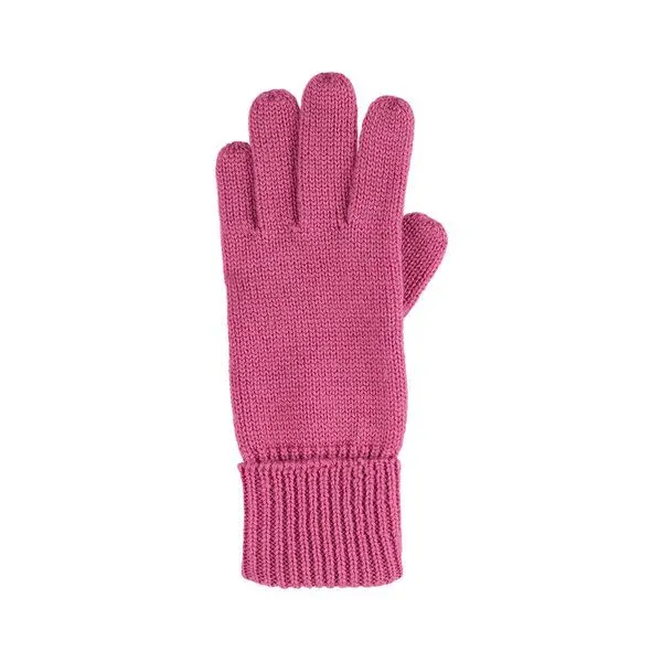 Pure pure by Bauer Pure pure by Bauer Kinder Fingerhandschuhe kbT-Schurwolle, Dark-pink (pink), – Produktbild 1 von 1