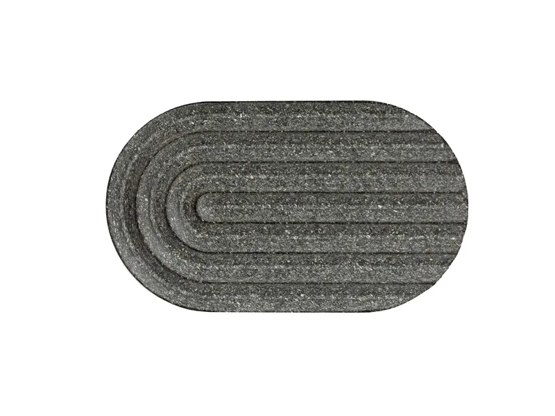 WYE WYE Seifenschale "Pure" Maße 12 x 7 x 1 cm, Schwarz, – Produktbild 1 von 2