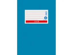 BRUNNEN BRUNNEN Heftumschlag aus Papier DIN A5, mittelblau – Produktbild 1 von 1