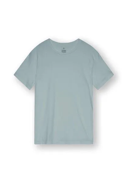 THOKKTHOKK ThokkThokk TT02 T-Shirt Herren (GOTS, vegan, Bio-Baumwolle), Green blue (grün-blau), – Produktbild 6 von 6