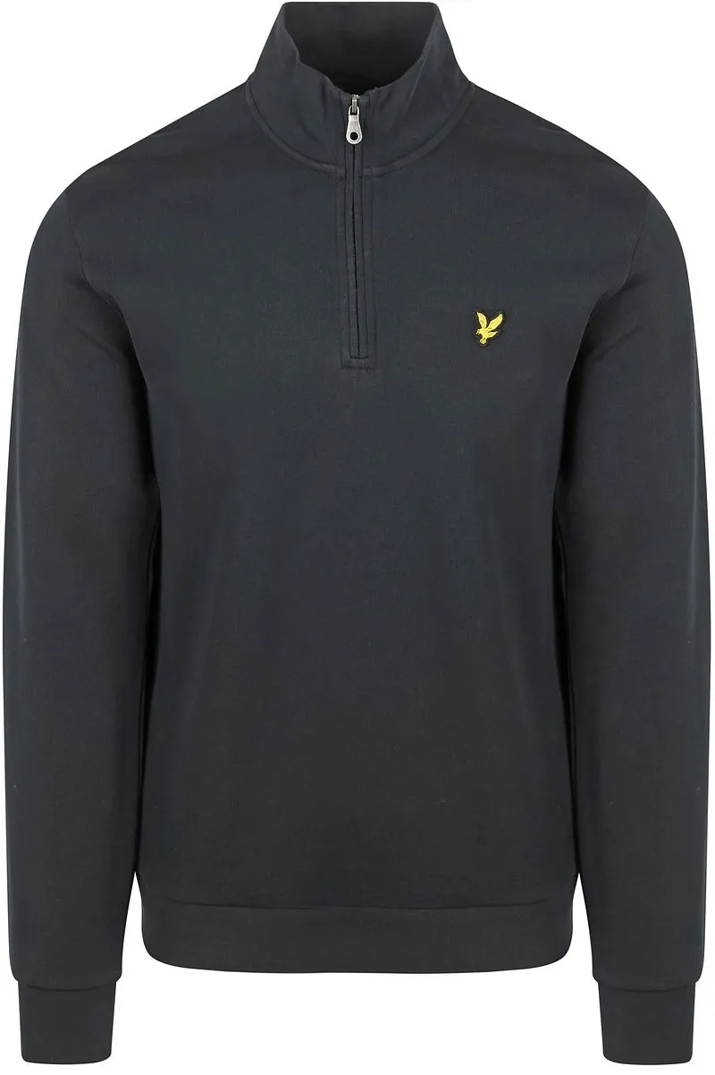 Lyle and Scott Lyle & Scott Sweat Half Zip Pull Navy - Größe XXL, Dunkelblau, – Produktbild 1 von 5