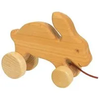 Mitienda Shop Mitienda Shop Ziehtier Hase Hannes aus Holz – Produktbild 1 von 1