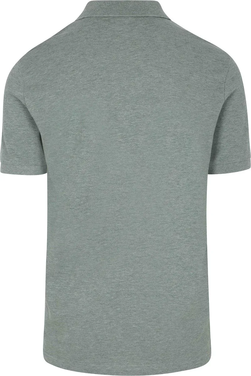 Profuomo Profuomo Piqué Poloshirt Melange Grün - Größe XXL, Grün, – Produktbild 1 von 4