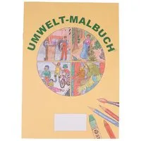 Memo Malbuch "Umweltschutz im Alltag", Format A4, 12 Seiten – Produktbild 1 von 1