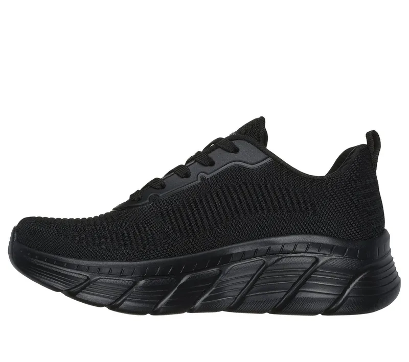 Skechers Skechers BOBS B FLEX HI-FLYING HI Sneaker, Trainingsschuh, Schnürschuh, Freizeitschuh in veganer Verarbeitung, Schwarz, – Produktbild 5 von 5
