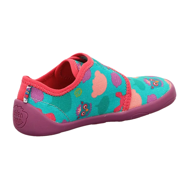 Affenzahn Affenzahn Baumwolle Movy 01398-20024 Eule Bio Baumwolle für Kinder, Türkis, – Produktbild 5 von 7