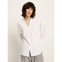 LANIUS LANIUS Oversize Hemdbluse (GOTS) aus Bio-Baumwolle, White, – Produktbild 1 von 1