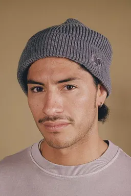 Trendsplant Trendsplant Safor Rib Knit Beanie Heather Grey – Produktbild 1 von 1