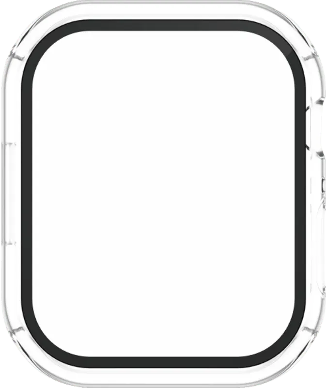 PanzerGlass PanzerGlass Snappie - Schutzabdeckung Frontcover für Smartwatch - vollständig, schlank - 100 % recyceltes Polycarbonat, gehärtetes Glas (Mikroriss2023), Schwarz, – Produktbild 5 von 6