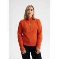 MELA MELA Rippstrick Troyer Style KIMAYA aus 100% Bio-Baumwolle, Orange brick, – Produktbild 1 von 1