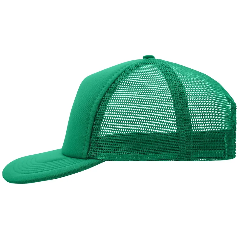 Myrtle Beach myrtle beach 5 Panel Mesh Kappe mit flachem Schild MB6508 Einheitsgröße green – Produktbild 1 von 1