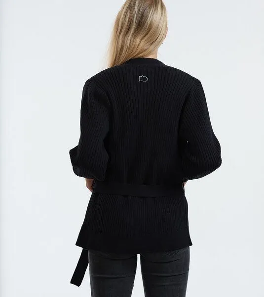 Gary Mash GARY MASH Cardigan Lily aus Biobaumwolle, Schwarz, – Produktbild 4 von 4