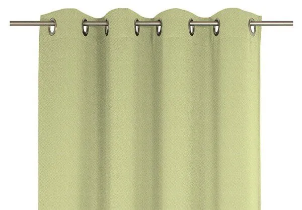 Nature by Adam Nature by Adam Vorhang aus 100% Bio-Baumwolle - Made in Germany - Graphic Ventus light, Hellgrün, – Produktbild 5 von 7