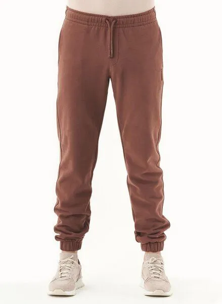 ORGANICATION ORGANICATION ESSENTIALS - PARSSA - Soft Touch Sweathose aus Bio-Baumwolle, Braun(coffee brown), – Produktbild 2 von 4