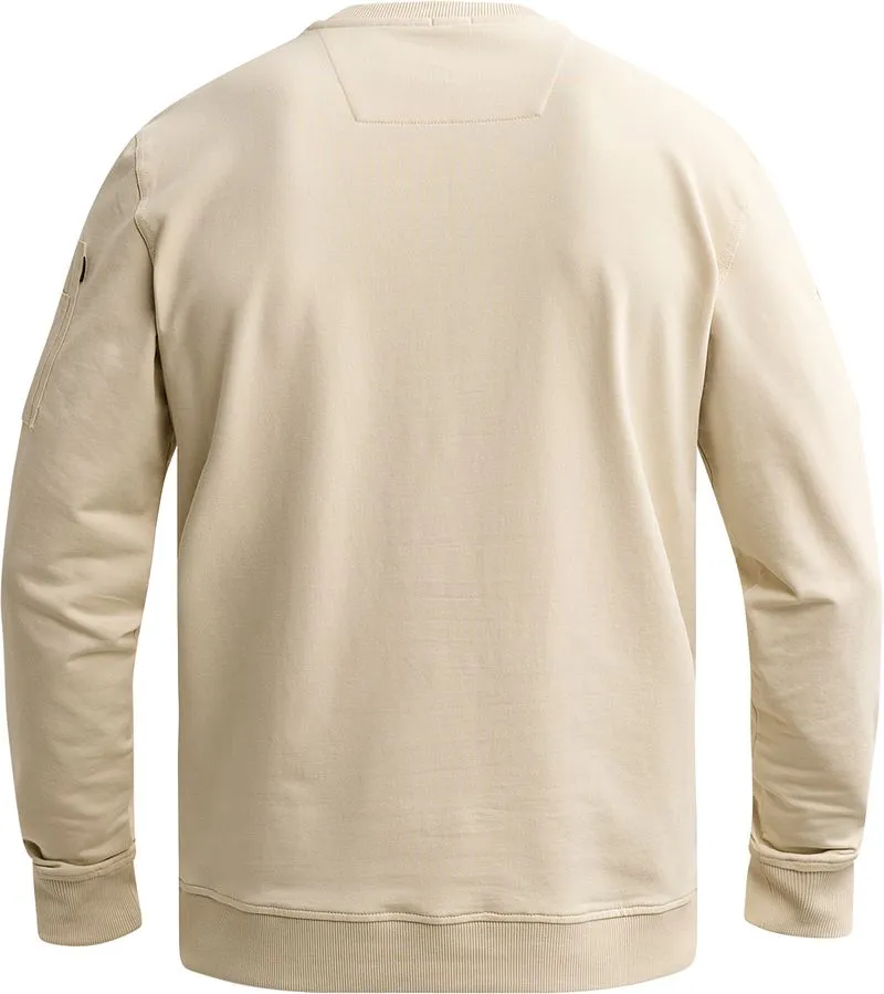 PME Legend PME Legend American Classic Pullover Bone White, Wollweiß, – Produktbild 5 von 5