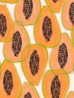 Photocircle Photocircle Poster / Leinwandbild - Papaya Cravings – Produktbild 1 von 1