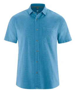 HempAge Hempage Herren vegan Kurzarm Shirt Topaz – Produktbild 1 von 1