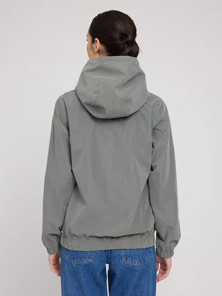 Mazine Mazine leichte Blouson-Jacke aus recykeltem Plastik, Graugrün (light bottle), – Produktbild 3 von 4