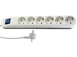 Steckdosenleiste "ICE" 6-fach – Produktbild 1 von 1
