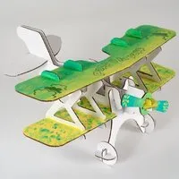 DAS PAPPHAUS DAS PAPPHAUS Flugzeug aus Pappe – Produktbild 1 von 1