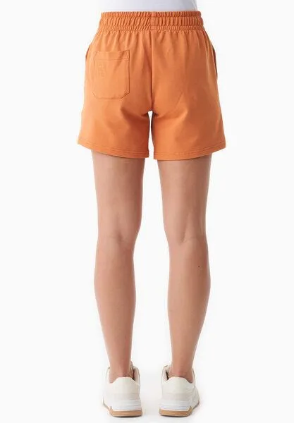 ORGANICATION ORGANICATION SABBRINA | Leichte Sweatshorts aus Bio-Baumwolle, Apricot tan, – Produktbild 4 von 4