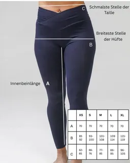 YogiLiebe YogiLiebe Yoga Legging Damen "Lotus Soul" aus Bio Baumwolle – Produktbild 1 von 1