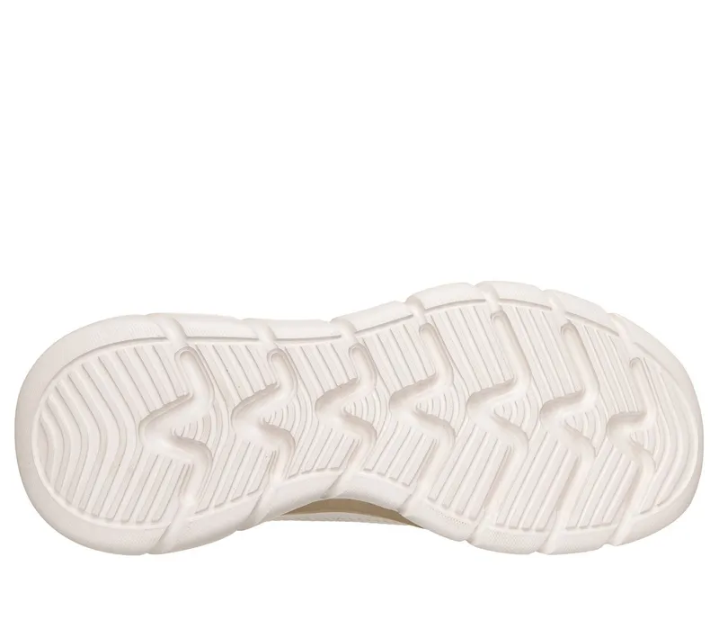 Skechers Skechers BOBS B FLEX HI-FLYING HI Sneaker, Trainingsschuh, Schnürschuh, Freizeitschuh in veganer Verarbeitung, Beige|goldfarben, – Produktbild 2 von 5
