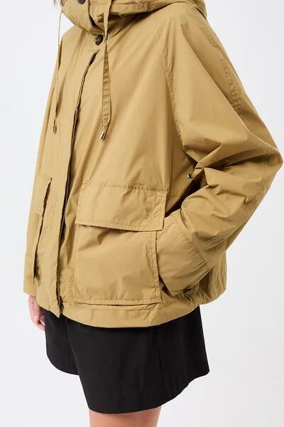 LangerChen LangerChen Modische Kapuzenjacke mit großen Taschen, Breeze (braun), – Produktbild 4 von 4