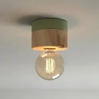 ALMUT von Wildheim ALMUT von Wildheim Deckenlampe Zirbenholz angesagte Pastelltöne Zirbenlampe handgemacht, Wasabigrün, – Produktbild 1 von 1