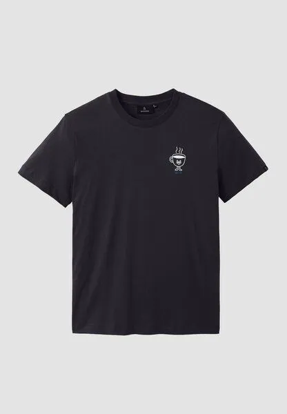 recolution Herren T-Shirt aus Bio-Baumwolle - AGAVE MOIN - recolution, Black (schwarz), – Produktbild 1 von 2