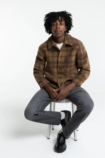 Kings Of Indigo Kings Of Indigo KIAAN | DESERT BEIGE CHECK, Desert beige check, – Produktbild 3 von 4