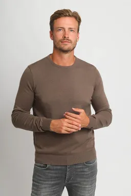 Suitable Suitable Respect Pullover Oinir Taupe - Größe XL – Produktbild 1 von 1