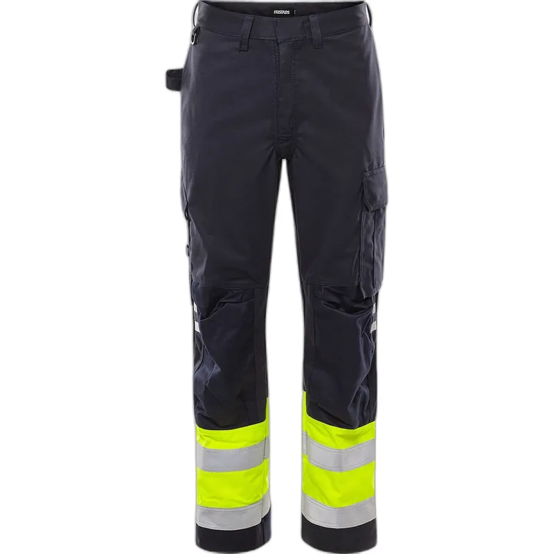 Fristads Berufshose hochsichtbar Klasse 1 für Frauen Fristads 2176 ATHS, Jaune, – Produktbild 2 von 2