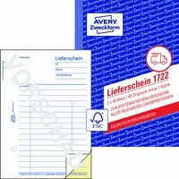 Avery Zweckform Avery Zweckform Formularbuch '1722' Lieferschein ECF, DIN A6 – Produktbild 3 von 3