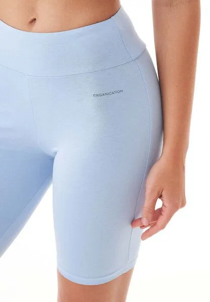 ORGANICATION ORGANICATION LOLLA | Radler-Leggings aus Bio-Baumwolle, Powder blue, – Produktbild 4 von 4