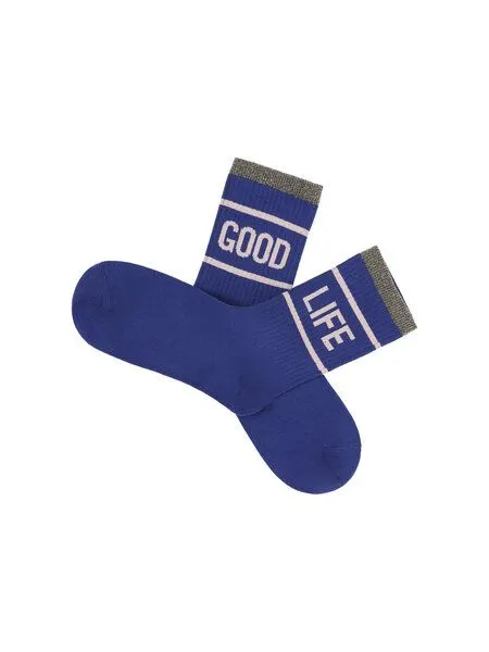 LANIUS LANIUS Statement-Socken, Violet, – Produktbild 2 von 4