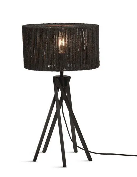 GOOD&MOJO GOOD&MOJO Tischlampe Iguazu 5-Fuss, Schwarz, – Produktbild 1 von 4