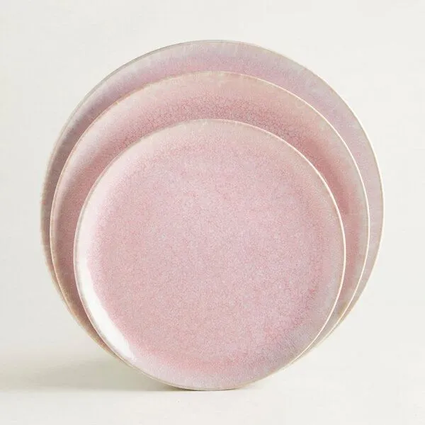 onomao onomao Großer Teller (M) - Traditionell, Rosé, – Produktbild 4 von 4