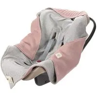 Lässig Lässig Babydecke -Einschlagdecke - Knitted Blanket GOTS, Dusky pink, – Produktbild 1 von 1