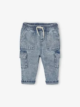 Vertbaudet Baby Cargojeans mit Dehnbund – Produktbild 1 von 1