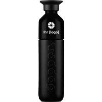 Dopper Dopper Isolierflasche 'Insulated' 350 ml schwarz inkl. weißem Aufdruck – Produktbild 1 von 1