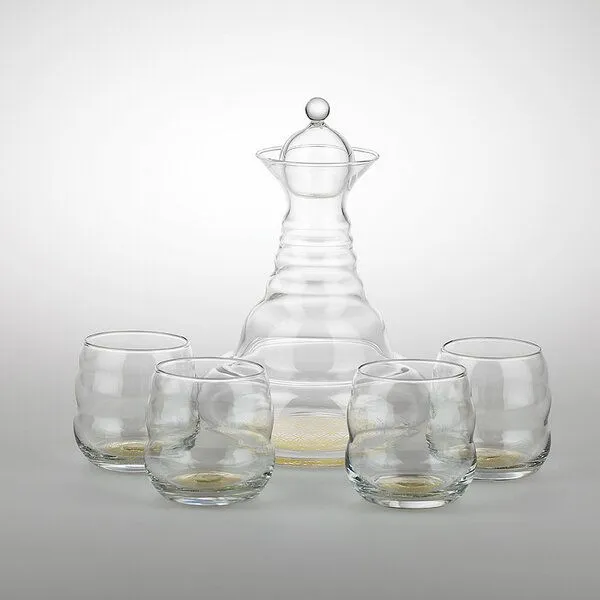 Nature´s Design Nature´s Design Karaffe Alladin Gold & Trinkbecher Mythos – Produktbild 1 von 5