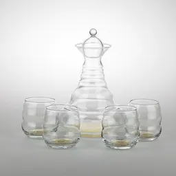 Nature´s Design Nature´s Design Karaffe Alladin Gold & Trinkbecher Mythos – Produktbild 1 von 1