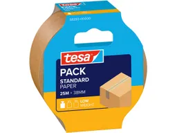 Tesa tesa Papier-Packband "STANDARD" 25 m x 38 mm – Produktbild 1 von 1