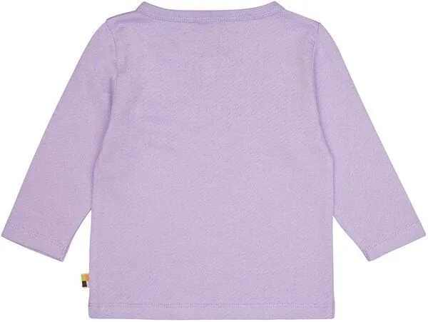loud + proud loud + proud Babys & Kinder Shirt aus Musseline Jersey, GOTS-zertifiziert, Lilac(lila), – Produktbild 1 von 2