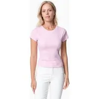 ORGANICATION ORGANICATION TILLDA | Rib T-Shirt aus TENCEL Modal und Bio-Baumwolle, Rose, – Produktbild 1 von 1