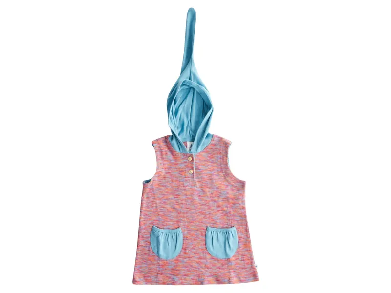 Leela Cotton Leela Cotton Baby/Mädchen Tunika Bio-Baumwolle, Flamme, – Produktbild 1 von 3