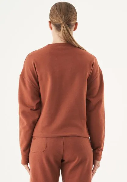 ORGANICATION ORGANICATION ESSENTIALS-SEDA- Sweatshirt aus Bio-Baumwolle, Cinnamon, – Produktbild 2 von 4