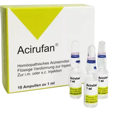 Nestmann Pharma ACIRUFAN Ampullen 10 St Ampullen – Produktbild 1 von 1